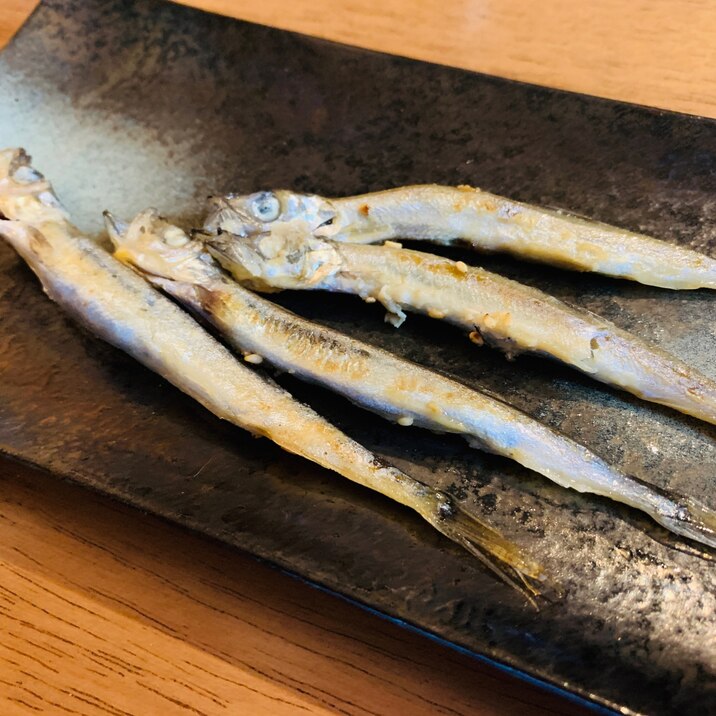 【ししゃもの甘辛ゴマ焼き】ししゃものプチプチ感を!